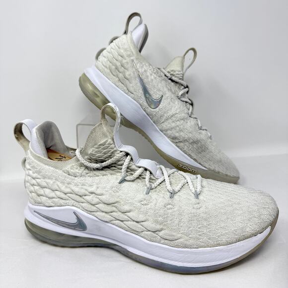 Nike Lebron 15 Low Sneakers Men 12 A01755-100 XV Basketball Athletic Streetwear main image 9